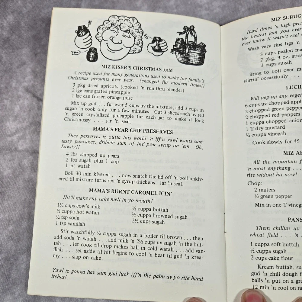 Taters Maters n Black Eyed Peas‎ Country Cookbook 1974 Nick Powers